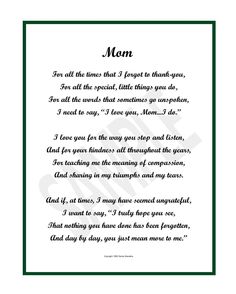 a poem written in black and white with the words'man'on it, surrounded by green border