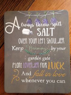 Practical Magic Wood Sign.Sally Owens Quote. Herb Wood Sign. Practical Magic Quotes, Plant Lavender, Magic Wood, Apothecary Decor, Magic Quotes, Witchy Crafts, Bohol, Garden Gate