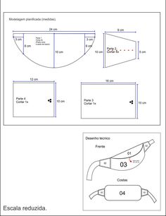 the diagram shows how to cut out an object