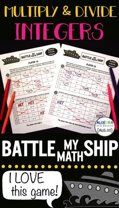 battleship math game for kids to play with the text battle my ship love this game