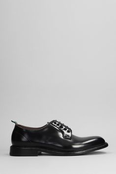 Lace up shoes in black leather, almond toe, laces, leather sole, 100% leather, Made in Italy Gorgeous Bags, Engineered Garments, Up Shoes, Luxury Retail, Beautiful Shoes, Lace Up Shoes, Luxury Boutique, Loafer Shoes, Boat Shoes