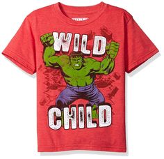 PRICES MAY VARY. Officially licensed Marvel T-shirt Toddler Sizing Featuring a classic vintage style color print of the Hulk on soft, high quality fabric Unleash your little one's inner Wild Child with this fun design! Hulk Printable, Toddler Closet, Toddler Boy Tops, The Incredible Hulk, Super Hero Outfits, Marvel Tshirt, Hooded Tee, Trendy Kids, Incredible Hulk