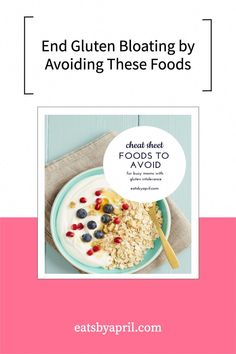 Find out what NOT to eat with Gluten Intolerance and grab the PDF list of foods to avoid! Don't suffer from gluten intolerance anymore. High Blood Sugar Symptoms, Medical Words, List Of Foods, Lack Of Energy, Foods To Avoid, Health And Fitness Tips, Food Lists