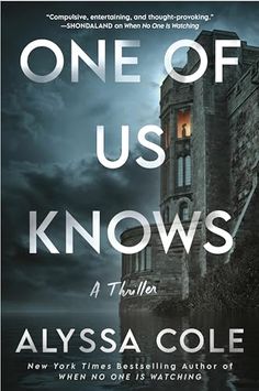 the cover of one of us knows by alyssa cole, with an image of a