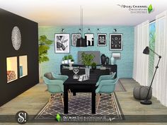 Vintage Thrift Stores, Sims 4 Update, Shop Front Design, The Sims Resource, Custom Content, Sims Resource, The Sims 4, Dining Room Sets