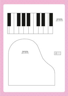 an image of a sheet with piano keys on it