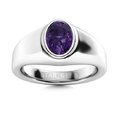 NOTE - WE DO FREE LASER ENGRAVING IF YOU WANT YOU CAN MENTIONED IT DOWN BELOW                           [ DESCRIPTION ]       {A Perfect Store For Genuine 925 Sterling Silver Jewelry} Material,---------------> 925 Solid Sterling Silver Stone Creation,--------> Natural Gemstone,-------------> White Topaz Shape,------------------> Oval Color,-------------------> Purple Stone Size,--------------> 10x8 MM Quantity,----------------> (1) Manufacturing,---------> India Gemstone color,--------> As seen Luxury Purple Oval Men's Ring, Grooms Ring, Ring Boy, Groom Ring, Ring Purple, Sterling Silver Mens Rings, Mens Anniversary Gifts, Mens Silver Rings, Purple Stones