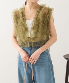 Layered style for adults Tulle vest Crop Tulle Ruffle Top,Mesh Top, Summer Top,Sheer Mesh Top,Ruffled Tulle Top,Hen Party Outfit   Available in sizes XS/S/M/L 100% polyester soft tulle Made with love in Scotland Model wears size S and is 5ft9 XS----BUST:- 32, WAIST:-24, HIP:-34 S----BUST:- 34, WAIST:-26, HIP:-36 M----BUST:- 36, WAIST:-28, HIP:-38 L----BUST:- 38, WAIST:-30, HIP:-40 XL----BUST:- 40, WAIST:-32, HIP:-42 XXL----BUST:- 42, WAIST:-34, HIP:-44 𝐂𝐚𝐫𝐞 𝐈𝐧𝐬𝐭𝐫𝐮𝐜𝐭𝐢𝐨𝐧𝐬: *Dry Cle Sleeveless Organza Tops For Spring, Summer Organza Blouse With Ruffles, Sleeveless Organza Party Tops, Summer Organza Tops With Ruffles, Elegant Spring Vest With Ruffles, Spring Organza Blouse With Ruffles, Elegant Tulle Tops For Spring, Elegant Tulle Top With Ruffles, Chic Tulle Tops With Ruffles