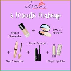 A quick 5-minute makeup routine can be a lifesaver, leaving you looking polished and put-together even on the busiest of days. With a few simple tricks and the right products, you can create a flawless makeup look in no time at all. Quick Daily Makeup Routine, 5 Minute Face Makeup Routine, How To Look Put Together, 5 Minute Makeup Routine, Flawless Makeup Tutorial, Makeup Tips To Look Younger, Quick Makeup Routine, Beauty Enhancement, Makeup Tips Eyeshadow