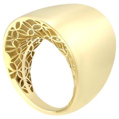 Yellow Gold 14K Ring Gold Size 18,2 Weight 7,86 gram With a heritage of ancient fine Swiss jewelry traditions, NATKINA is a Geneva based jewellery brand, which creates modern jewellery masterpieces suitable for every day life. It is our honour to create fine jewelry, and it’s for that reason that we choose to only work with high-quality, enduring materials that can almost immediately turn into family heirlooms. From our selection of precious metals set with genuine precious stones, you can be as Diamond Bracelet Design, Ancient Jewellery, Modern Jewellery, Bold Rings, Jewellery Brand, Diamond Fashion Rings, Baroque Style, Minimal Jewelry, Baroque Fashion