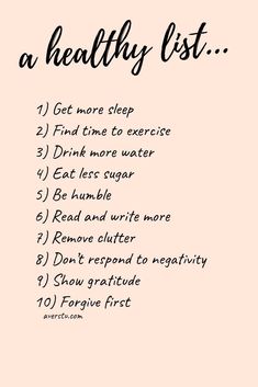 Healthy List, Vie Motivation, Trening Abs, Positive Self Affirmations, Self Care Activities, Healthy Mind, Self Improvement Tips, Wellness Tips, Emotional Health