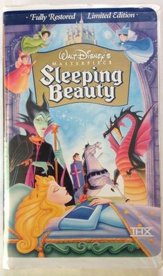 the sleeping beauty movie poster for walt's sleeping beauty