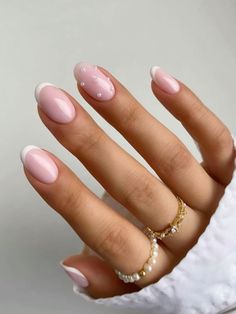 French With Pearls, Nails Inspo, Simple Nails, Nail Inspo, Nails, Beauty