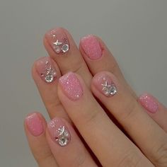 Hello Nails, Minimal Nails, Pretty Gel Nails, Really Cute Nails, Soft Nails, Nails Only, Kawaii Nails, Manicure Y Pedicure, Minimalist Nails