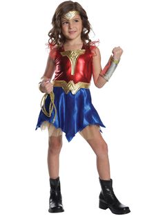 Best Toddler Halloween Costumes, Wonder Woman Halloween Costume, Wonder Woman Dress, Dc Comic Costumes, Justice League Wonder Woman, Woman Costume, Wonder Woman Costume, Wonder Woman Logo, Dc Super Hero Girls