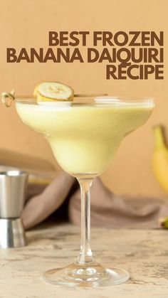 the best frozen banana daiquite recipe