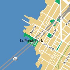 a map with the location of lopesti park and other places to go on it