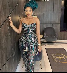 Latest Owambe Styles, Owambe Styles, Dinner Gown, Afro Style, Dinner Dress Classy, Aso Ebi Styles, Asoebi Styles