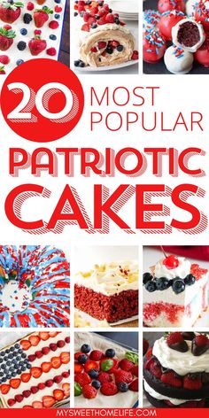 the top 20 most popular patriotic cakes