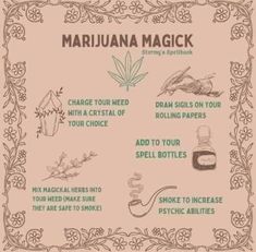 Magickal Herbs, Witch Spirituality, Magic Spell Book, Magic Herbs, Spiritual Journals, Magical Herbs, Wiccan Spell Book