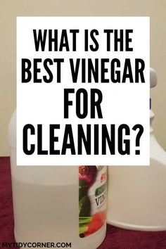 what is the best vinegar for cleaning?