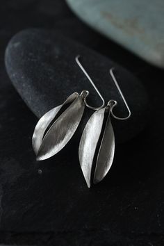 Champak flower handmade silver earrings E190 Handmade Silver Earrings, Jewellery Maker, Silver Silk, Flower Handmade, Handmade Sellers, Team Board, Silver Earrings Handmade, Loop Earrings, Fashion Group