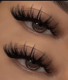 Best Lash Extensions, Wispy Eyelashes, Pretty Lashes, Makijaż Smokey Eye, Wispy Lashes