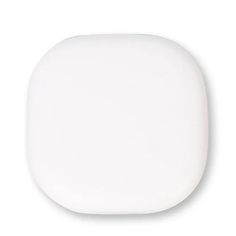 a white square object on a white background