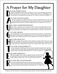 A Prayer For My Daughter, Praying Wife, Prayer Strategies, Praying For Your Children, Prayer Guide, Prayer For My Children