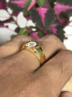 Golden Ring For Man, Men Rings For Engagement, Men Engagement Ring Gold, Men Engagement Ring For Him, Golden Rings For Men, Men's Rings Gold Indian, Man Gold Ring, Bold Engagement Rings, Antique Mens Rings