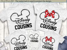 Disney is Better With Cousins, Disneyland Cousin Crew Shirts, Cousin Shirts, Disney Family Shirts, Cousin Crew Shirts, Cousin Squad Shirts - Etsy Croatia Disney Cousin Crew Shirts, Disney Bachelorette Party Shirts, Disney Christmas Vacation, Cousin Squad, Cousin Crew Shirts, Disney Bachelorette Parties, Cousin Shirts, Disney Birthday Shirt, Disney Bachelorette