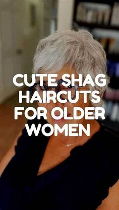 Short Hair Over 60, Short Hair Older Women, Hair Styles For Women Over ... Hair And Glasses, Choppy Bob Hairstyles For Fine Hair, Kort Bob, Women Undercut, Haircuts For Older Women, Short Shag Haircuts, Short Shag Hairstyles, Latest Short Haircuts, Shag Haircuts