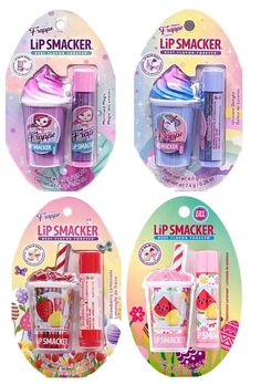 Magical Frappie Easter Lip Smacker Best Flavor Forever Cup &  Lip Balm 2-pc set  Set of 1 Frappe Cup Lip Balm and 1 Tube Lip Balm  Magical Frappe Collection theme Moisturizes lips Enriched with Vitamin E Select Flavor Net wt. 0.14 oz. each (Lip Balm tube), 0.26 oz. each (Lip Balm Cup) Novelty Lip Balm, Mermaid Ice Cream, 2010s Childhood, Birthday Money Gifts, Unicorn Mermaid, Lip Gloss Balm, Lip Balm Collection, Birthday Money, Flavored Lip Gloss