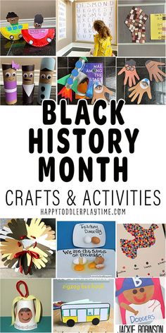 black history month crafts and activities for kids