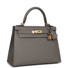 Hermes Kelly Sellier 28 Gris Meyer Epsom Gold Hardware – Madison Avenue Couture Sac Hermes Kelly, Celebrity Handbags, Hermes Kelly Sellier, Tas Hermes, Hermes Kelly 25, Kelly Sellier, Beautiful Kimono, Hermes Kelly Bag, Girls Handbags