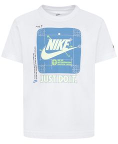 out of stock Nike Short Sleeve T-shirt With Graphic Design, Nike Graphic Design Short Sleeve T-shirt, White Nike T-shirt With Text Print, White Nike T-shirt For Summer, Nike White T-shirt For Summer, Nike White T-shirt With Letter Print, Nike White T-shirt For Streetwear, Logo T Shirt, Tshirt Logo