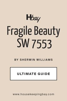 Ultimate Guide. Fragile Beauty SW 7553 by Sherwin Williams Fragile Beauty, Psychological Well Being, Trim Color, Coordinating Colors, Sherwin Williams, Paint Color, Well Being, Paint Colors, Color Schemes