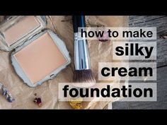 How To Make Cream, Diy Cream, Essential Oils Herbs, Homemade Products, Cream Foundation