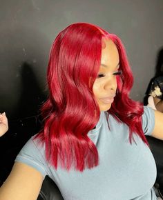 Glueless Lace Front Wigs, Frontal Wig Hairstyles, Lace Front Wigs Human Hair, Beautiful Hair Color, Pretty Braided Hairstyles, Pretty Hair Color, Hair Red, Wig Human Hair, Wigs Human Hair