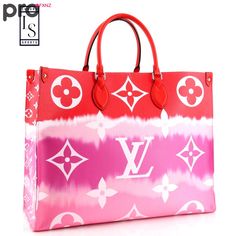 Contact us: contact@profxnz.com if you need assistance - Product information: Product information: Louis vuitton escale monogram giant leather bag 125 Women Leather Hand BagManufactured with premium water-resistant PU leather.Size: 29*20*10.5 cm ~ 11.4*7.9*4.1 inch.Features comfortable and sturdy carrying straps with high-quality stitching for long-lasting durability.Perfect for dating, shopping, working, traveling, vocation, party and other occasions.Well made of high quality metal buckle. Deta Hand Purse, Lv Fashion, Louis Vuitton Red, Lady Dior Bag, Leather Tote Bag, Authentic Louis Vuitton, Luxury Handbags, Fashion Handbags, Cowhide Leather