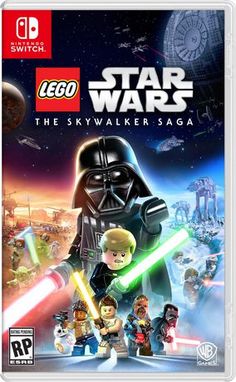 lego star wars the skywalker saga on nintendo gamecube, with characters in action