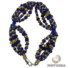 ORISHA ILDE Pulsera Mazo de cuentas de santería 9 10 pulgadas - Etsy Multi-strand Polished Beads Bracelet For Gift, Multi-strand Beaded Bracelets With Large Beads As Gift, Gift Multi-strand Beaded Bracelets With Large Beads, Gold Beaded Oval Bracelets As Gift