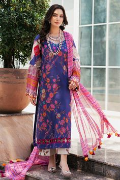 Charizma CP4-42 C-Print Vol-05 2024 Luxury Wear, Lawn Shirts, Chiffon Dupatta, Suit Fabric, Pakistani Outfits, Fashion Consultant, Print Chiffon, Bridal Wear, The Ordinary