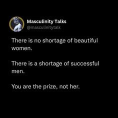 an image of a woman's face with the words masculinity talks