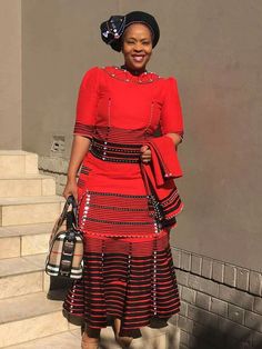 Umbhaco Xhosa Designs For Women, Umbaco Xhosa Dresses, Mbhaco Dresses, Umbhaco Xhosa Designs, Black And White Xhosa Traditional Dress, Shweshwe Dresses