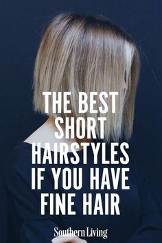 Short Hairstyles Fine, Trendy Short Haircuts, Hair Thickening, Short Hairstyle, Haircuts For Fine Hair, Trendy Short Hair Styles, Short Haircuts