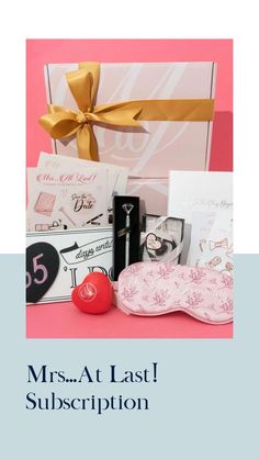 Each box contains 6 or 7 full-sized products to give the bride-to-be a special experience! Bridal Boxes