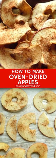 how to make oven - dried apples