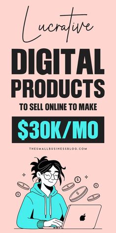 15 Digital Products to Sell Online with potential for high earnings Fast Money Making Ideas, How To Make Money Online, Products To Sell Online, Earn Money Online Free, Digital Products To Sell