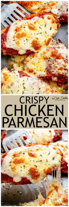 crispy chicken parmesan is an easy and delicious appetizer